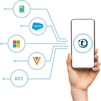portatour® integrations: Salesforce, Microsoft Dynamics & more