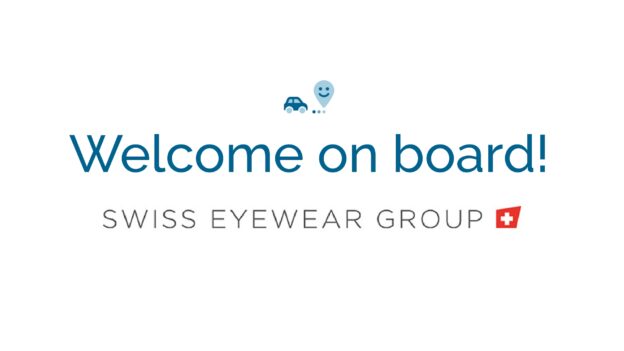 Welcoming customer Swiss Eyewear Group